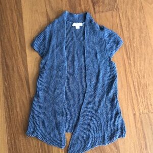 Loose knit cable, lightweight cardigan. Size Medium.